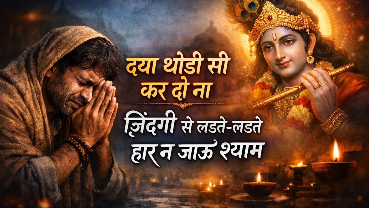 ज़िंदगी से लड़ते-लड़ते हार न जाऊँ श्याम 😭 | दर्द भरा खाटू श्याम भजन | Dard Bhara Shyam Bhajan 🙏