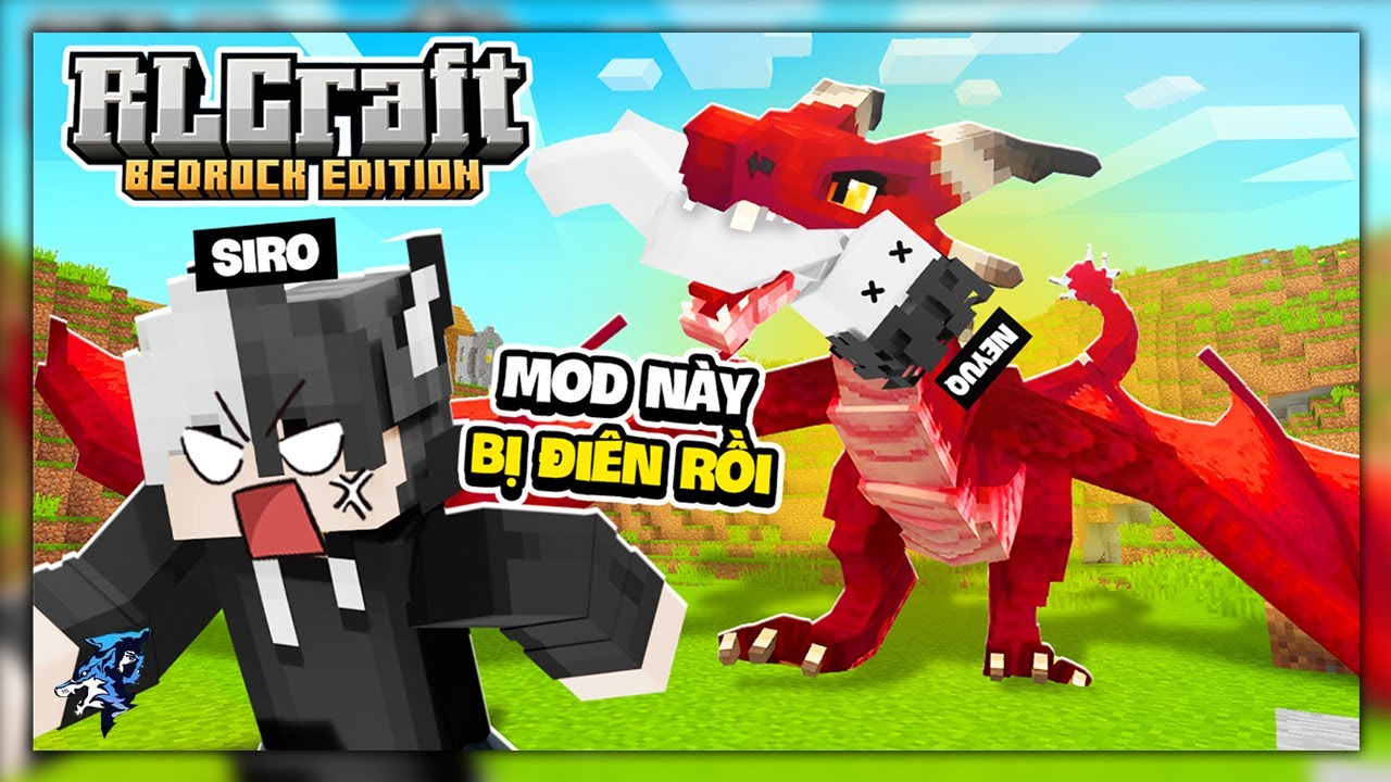 Tui Sốc V&igrave; Hệ Thống Level Của Mod N&agrave;y Qu&aacute; Đi&ecirc;n !!! Siro V&agrave; NeyuQ Khi&ecirc;u Chiến RLCraft Bedrock