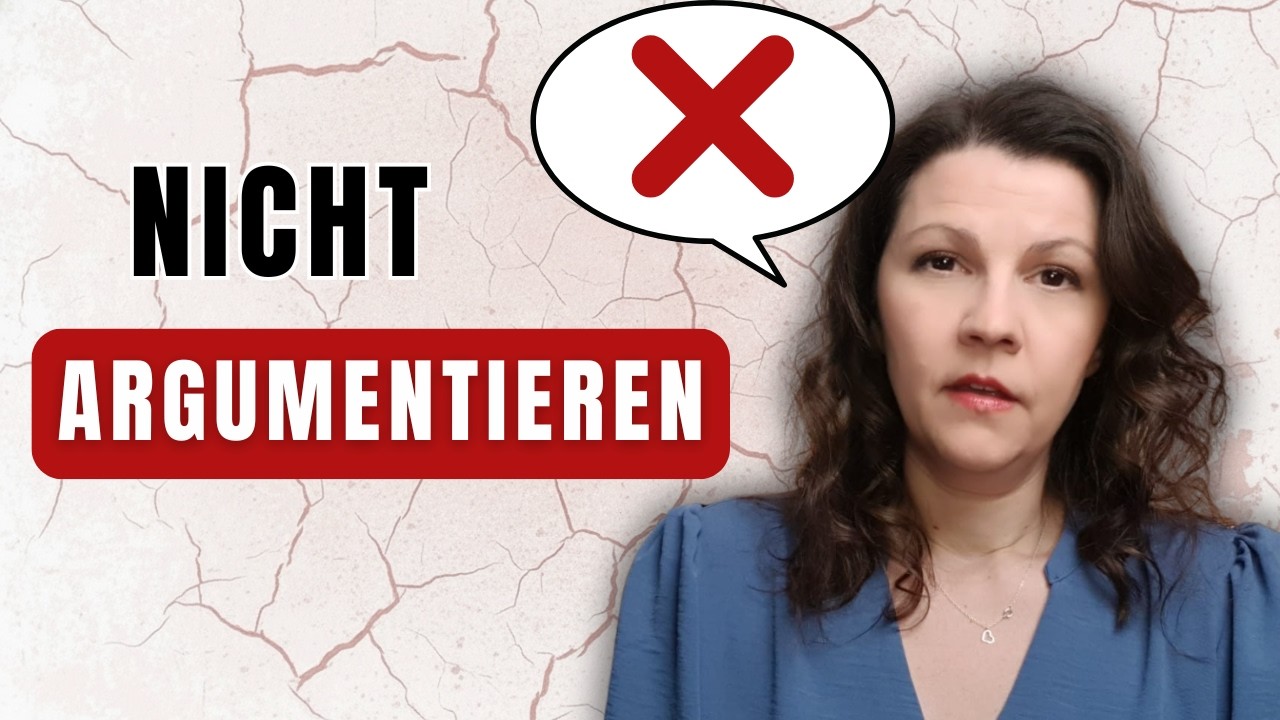 NICHT argumentieren und diskutieren mit Narzissten - Mach lieber DAS!