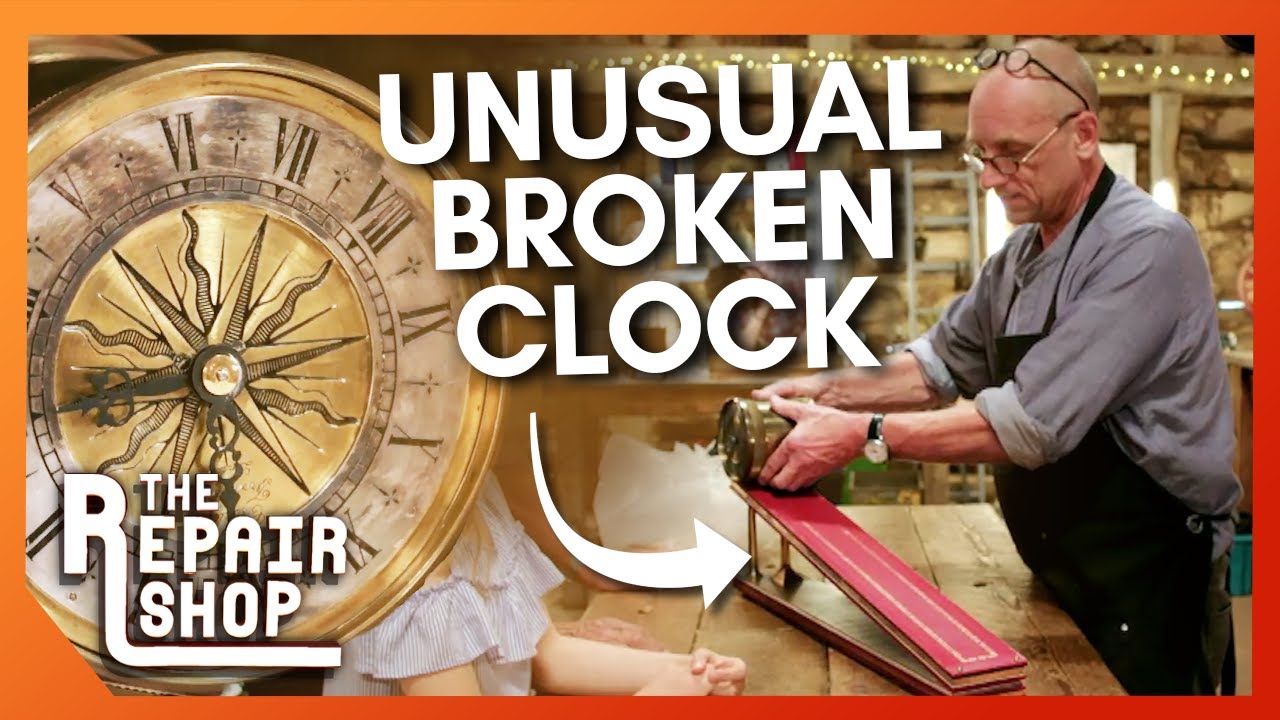 Steve Fletcher Encounters an Unusual Clock that Runs on a Slope | The Repair Shop