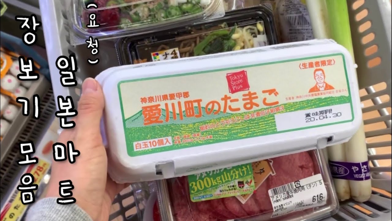 일본 브이로그🧃 마트 장보기 모음집 🛒 | 도쿄 생활 | 주부 일상