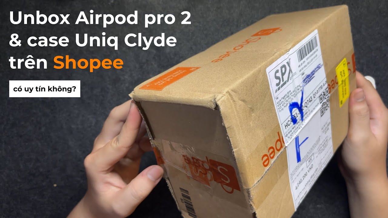 Daily Vlog | Unbox Airpod pro 2 và Case Uniq Clyde | Sài Gòn, Việt Nam