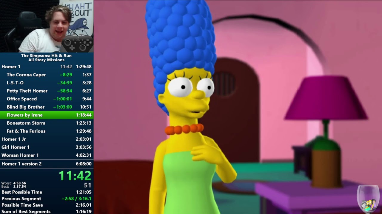 I completed The Simpsons: Hit & Run only reversing (Part 1)