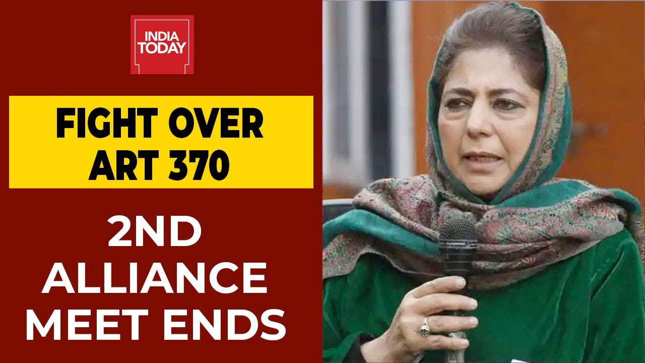 Fight Over Article 370: Second Gupkar Alliance Meet At Mehbooba Mufti's Residence Ends