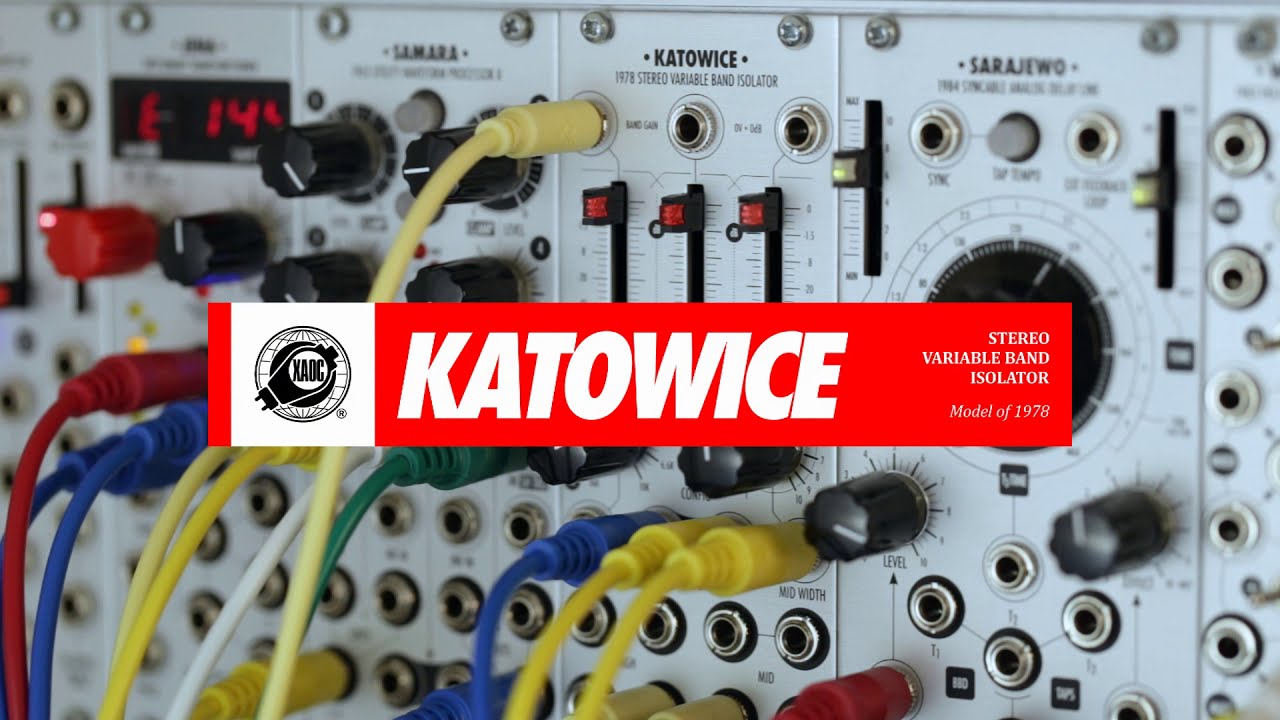 Xaoc Devices Katowice. Stereo Variable Band Isolator.