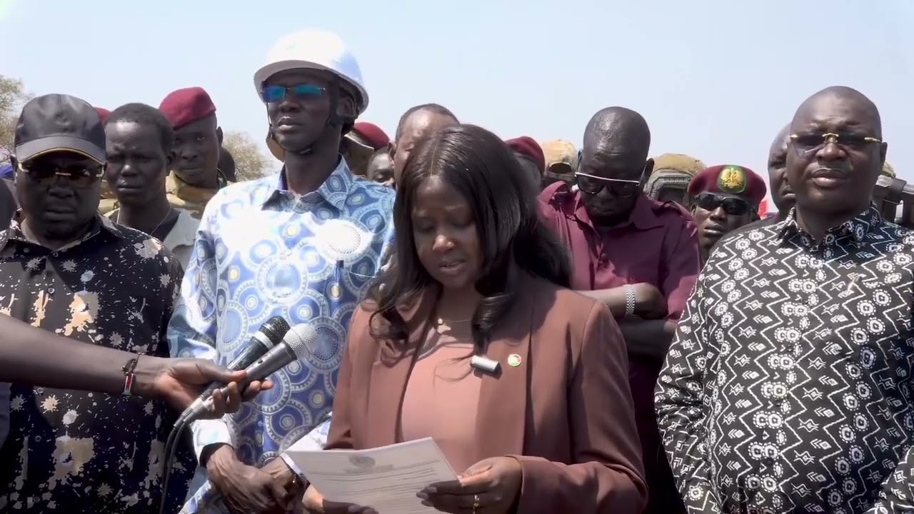ADUT SALVA Kiir Re-Launches Juba- Bahr El Ghazel Road - Jan 2026