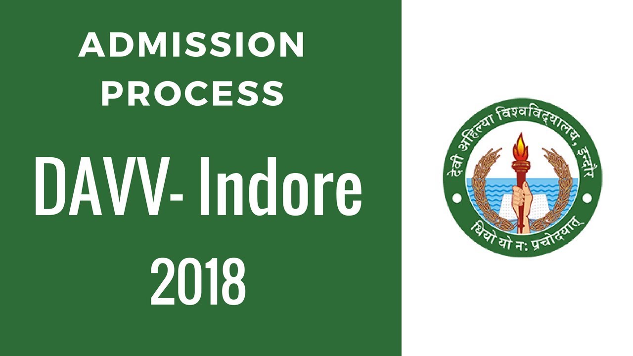 Admission Process DAVV 2018 |  Devi Ahilya Vishwavidyalaya