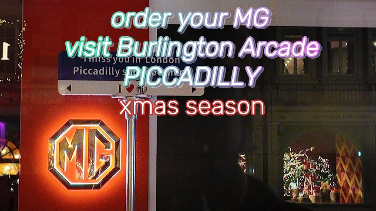 London Piccadilly -Burlinton Arcade || The mandaring hotel || Eniboyme