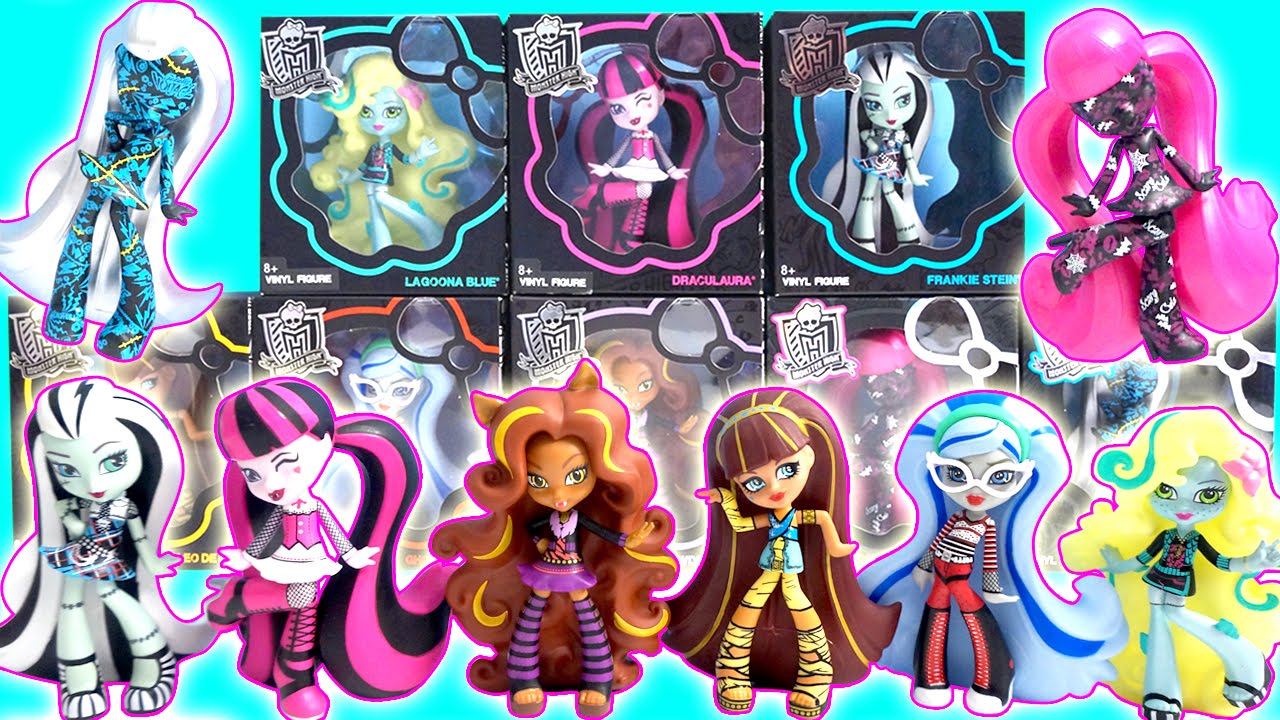 Виниловые фигурки Monster High и редкие фигурки Chaser &mdash; милые коллекционные игрушки!