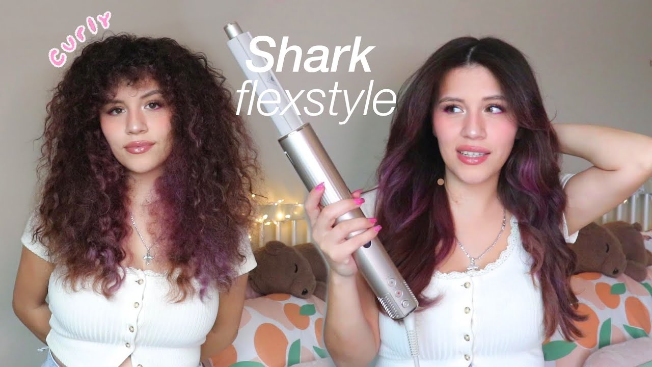 SHARK FLEXSTYLE НА КУДРЯВЫХ ВОЛОСАХ - демонстрация/распаковка!!