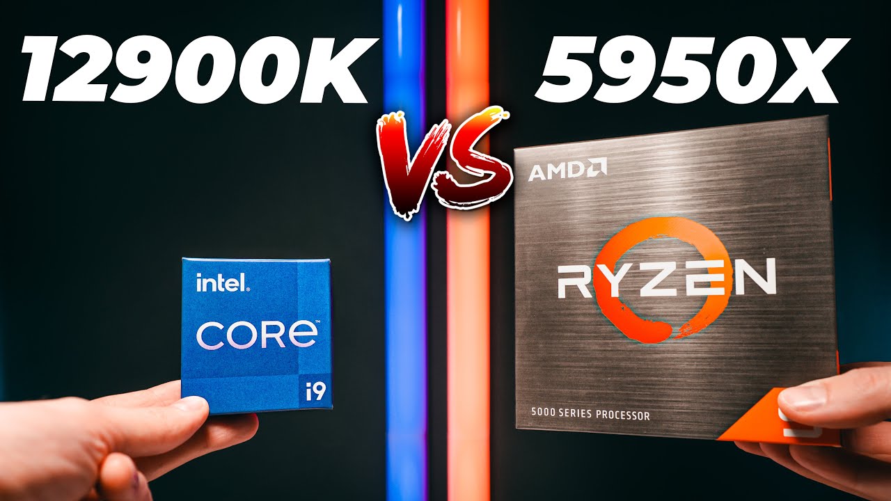 Intel i9 12900k VS Ryzen 9 5950x - The Battle for the THRONE! [Creator Edition]
