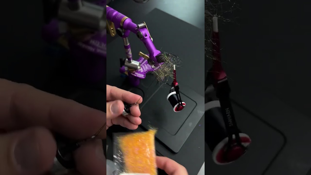 Dubbing Techniques for ICE DUB (Episode 2 of 4) #shorts #flytying #flyfishing #flyfishfood