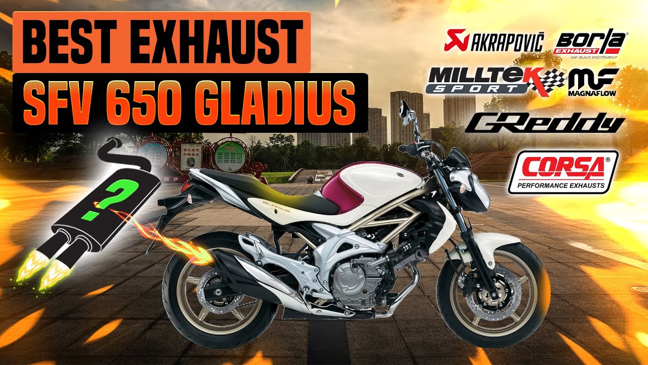 Suzuki SFV650 Gladius Exhaust Sound 🔥 Acceleration,Mods,Upgrade,Review,Akrapovic,Yoshimura,Arrow+