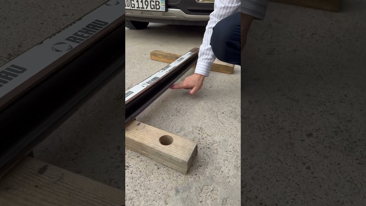 Rehau Euro Design 70 CRUSH TEST