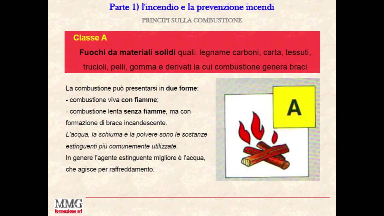 parte 1 1 l'incendio e la prevenzione incendi