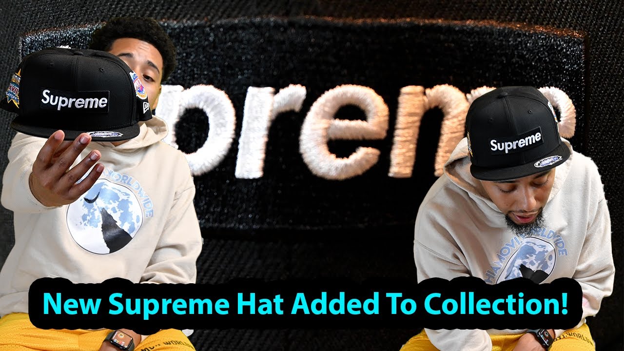 Unveiling Supreme's Exclusive! New Era Championship Hat | FW23 Week 15 Unboxing & Football Theme!