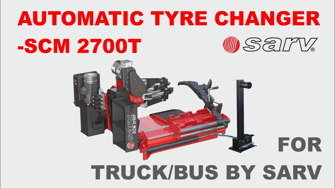 Automatic Tyre Changer for Truck/Bus Tyres by Sarv - Efficient and Reliable