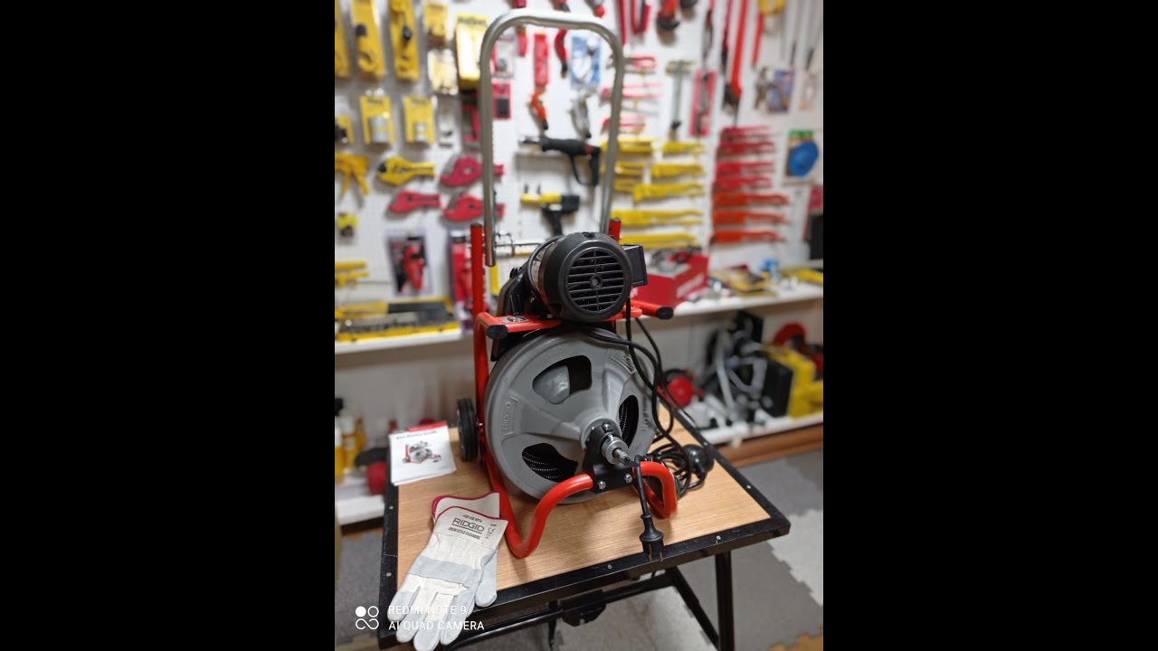 Прочисна машина барабанного типу RIDGID K-400 C-32 IW 3⁄8