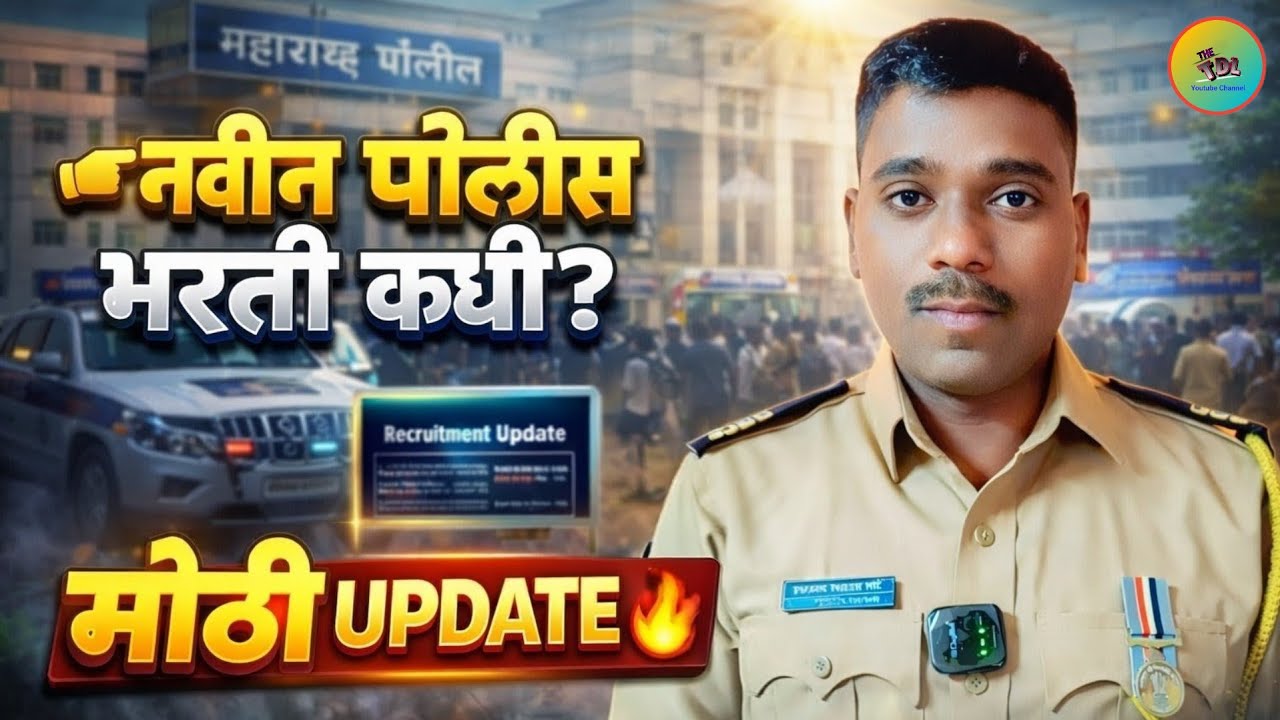 नवीन पोलीस भरती कधी?|NAVIN BHARTI KADHI?|POLICE BHARTI 2027|POLICE |#THETDL |#BHARTI #POLICE#vardi 