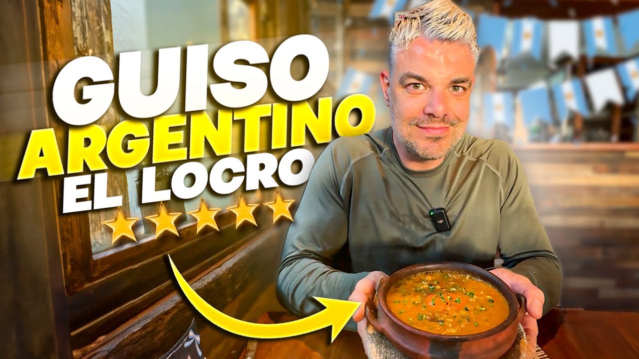 PROBANDO EL FAMOSO GUISO ARGENTINO &ldquo;LOCRO&rdquo; POR PRIMERA VEZ 🇦🇷