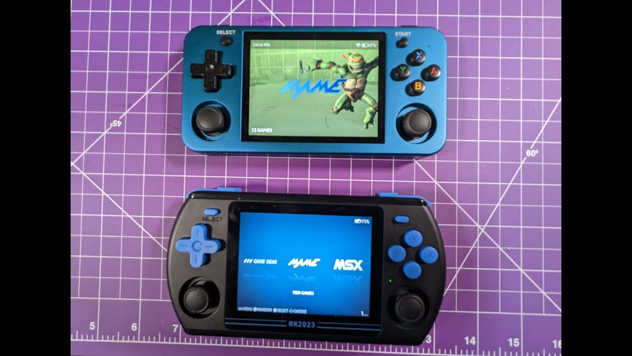 Anbernic RG353m VS Powkiddy RK2023 #handheld #anbernic #powkiddy #rk2023 #rg353m