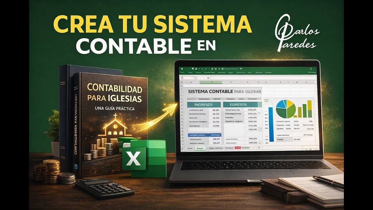 Sistema Contable para Iglesias en Excel | Carlos Paredes