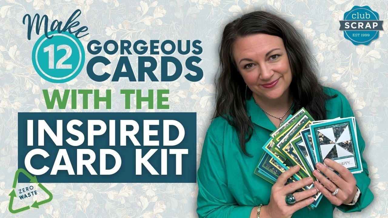Inspired Card Kit Workshop | Make 12 Handmade Cards with Tricia at Club Scrap