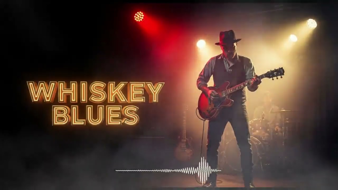 🎸 Late Night Whiskey Blues | Slow Soulful Guitar in a Smoky Bar