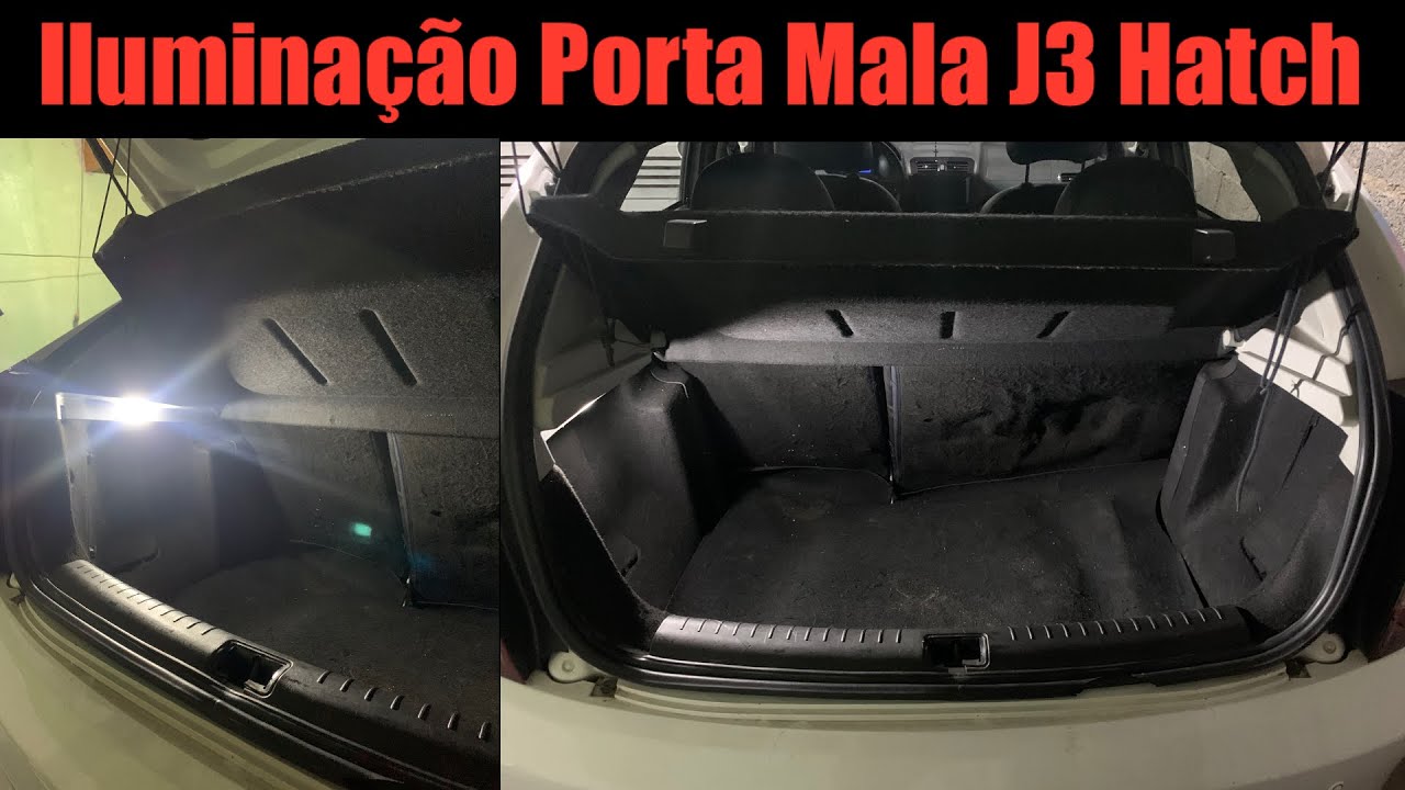 Iluminação no porta malas do Jac J3 Hatch