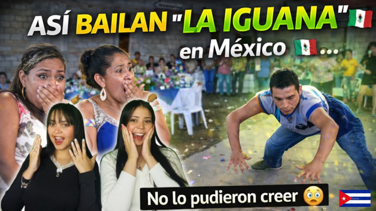 Asi se baila la iguana Miralos !!! Ajuchitlan Del Progreso | CUBANAS REACCIONAN
