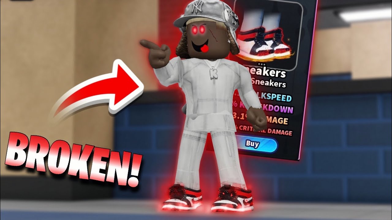 This Weapon Is TOO BROKEN in Roblox Fight In The School!