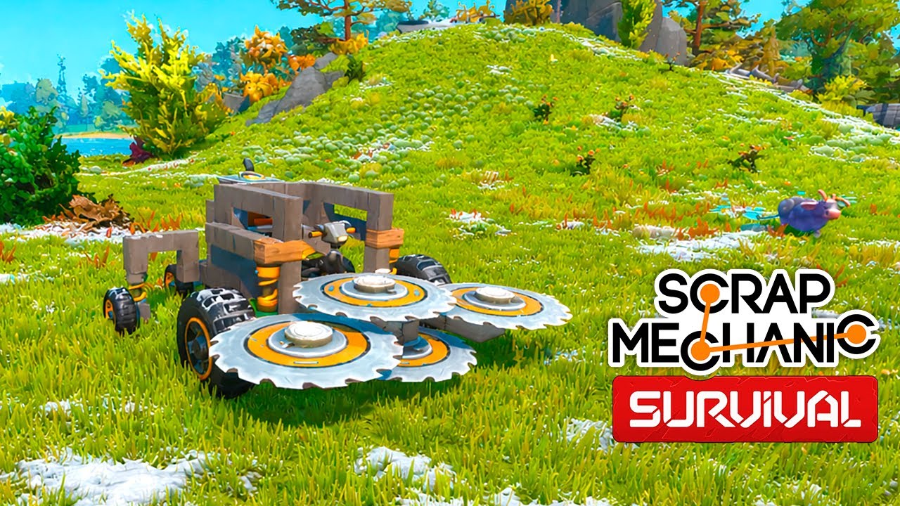 МОЯ МЯСОРУБКА | ВЫЖИВАНИЕ В Scrap Mechanic: Survival #36 |