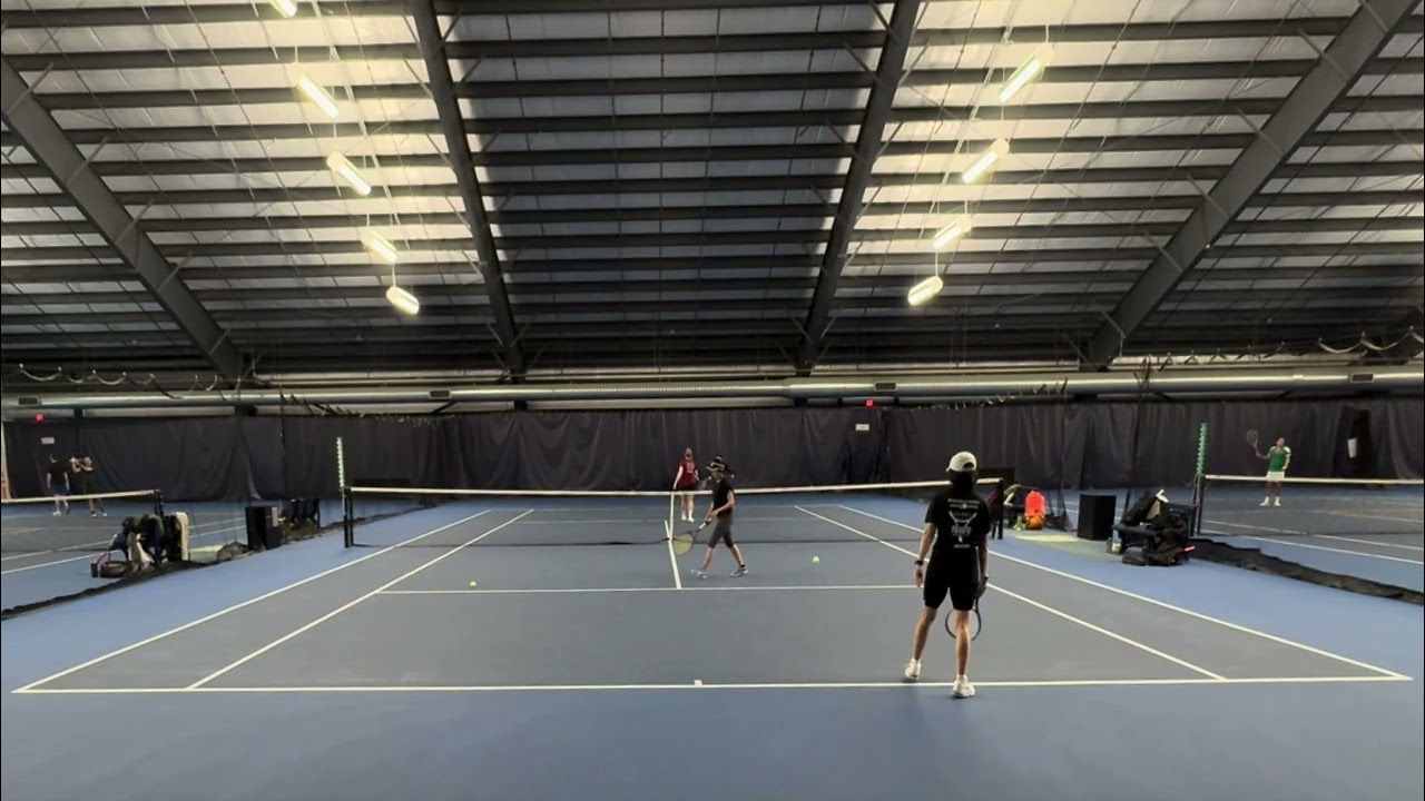 Women’s doubles NTRP3.5 Iwona Edith vs Christina Fumi