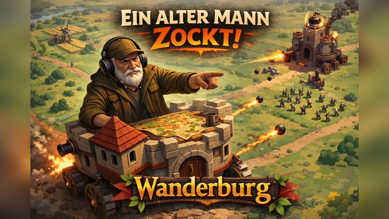 Ein alter Man zockt! Wanderburg