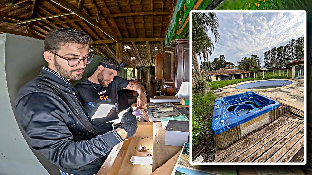 INVESTIGANDO O LOCAL DE UM CRIME BRUTAL. ENCONTRAMOS MUITAS PROVAS E DOCUMENTOS DE UMA QUADRILHA