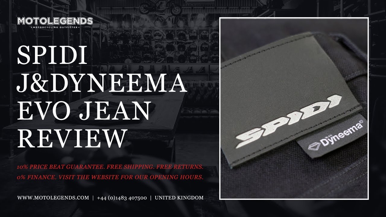 Обзор джинсов Spidi J&Dyneema Evo