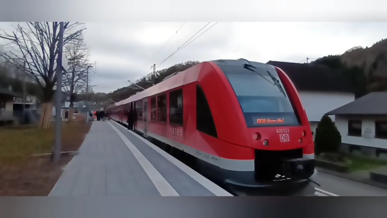 Ahrtalbahn, mein Tagesausflug mit dem Zug durch das Ahrtal.