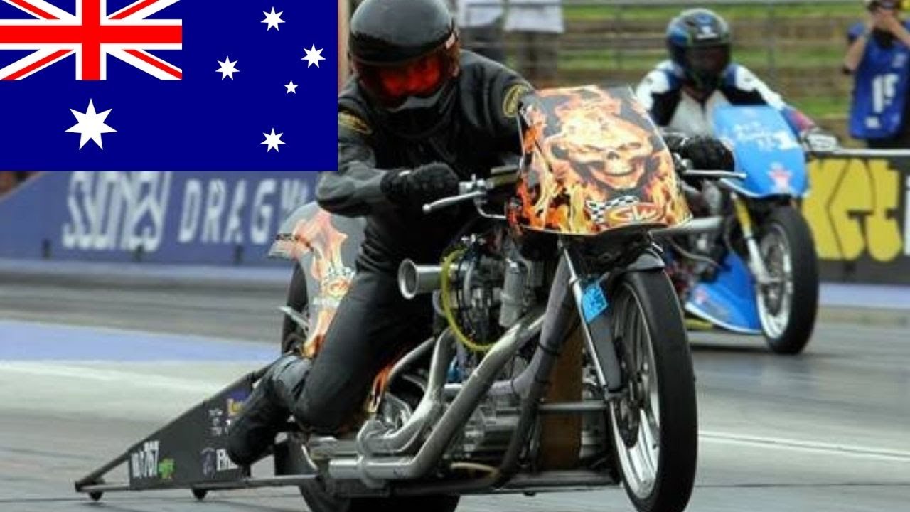 HOW AUSTRALIAN PRO FUEL NITRO HARLEY DRAG BIKE RACER GOT AN AMERICAN MADE HARLEY DAVIDSON MOTORCYCLE