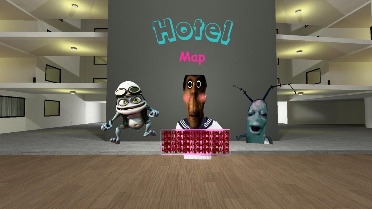 Самое милое приключение Обунги в отеле-лиминальном мире - геймплей Garry's Mod #Nextbots_ #Garry'...