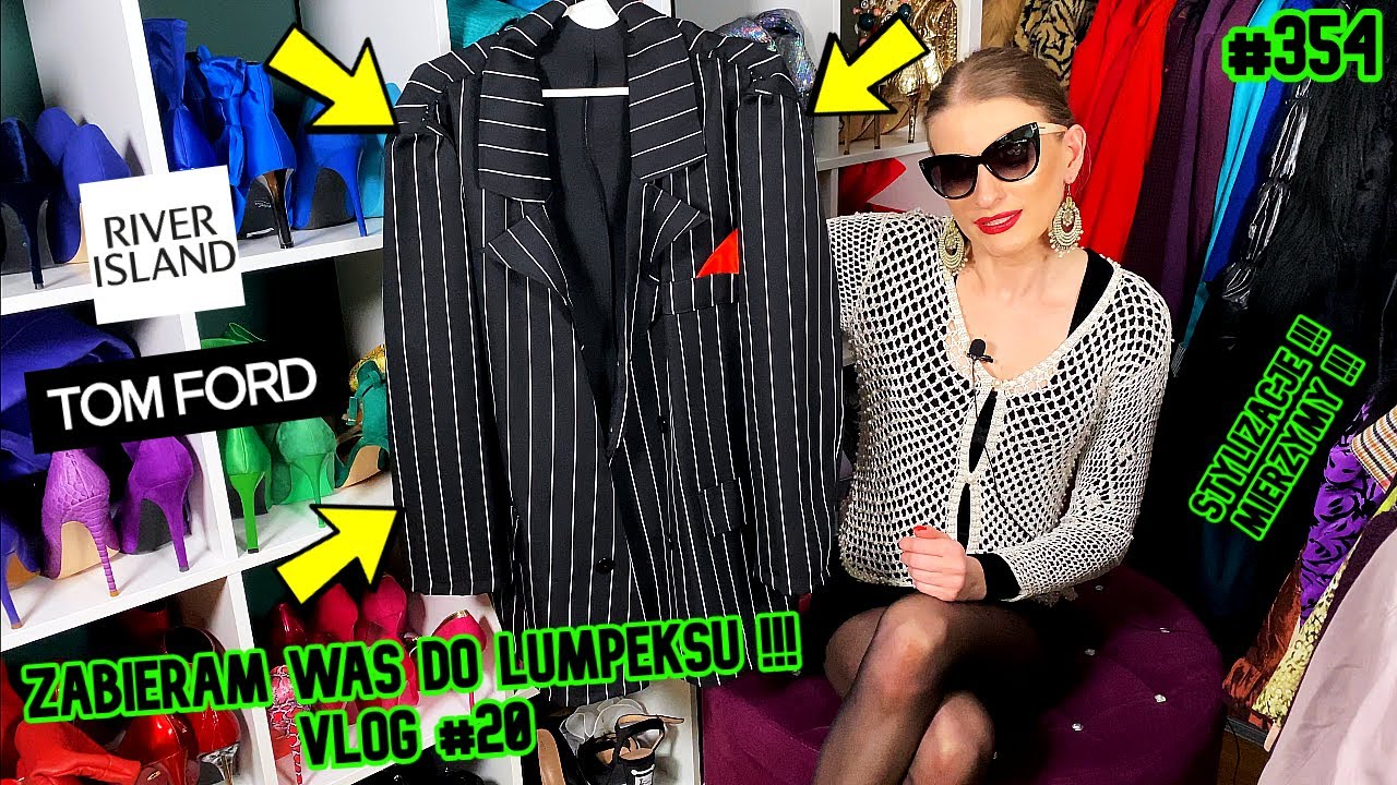 ZABIERAM WAS DO LUMPEKSU !!! HAUL LUMPEKSOWY Z SECOND HANDU !!! TANIA ODZIEŻ RETRO !!! #354
