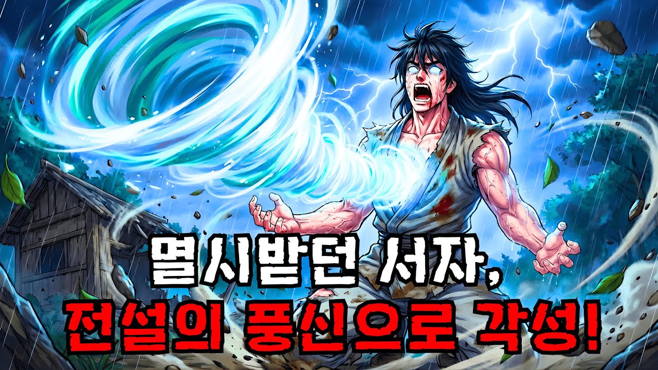 단 한 번의 호흡으로 성벽을 무너뜨리다, 전설의 금단 무공 '풍신공'을 깨운 소년
