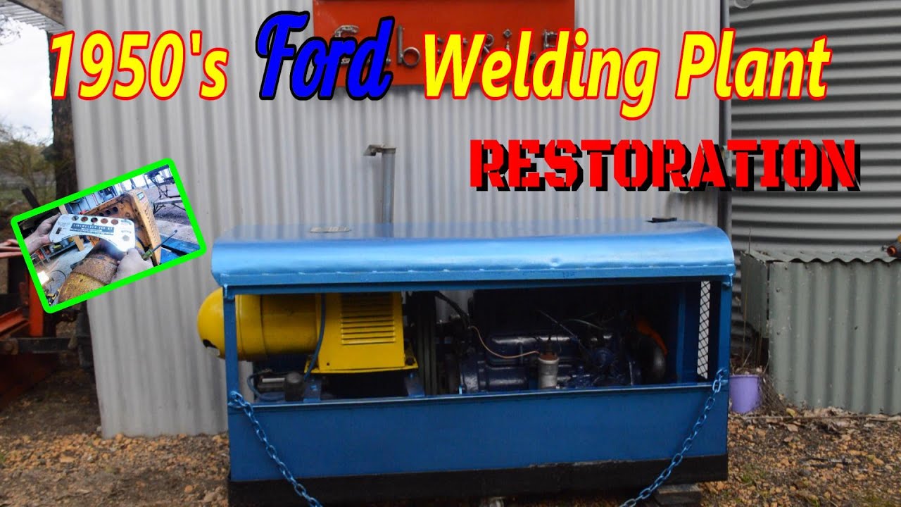 Vintage LINCOLN Welding Plant Restoration  Part 2.