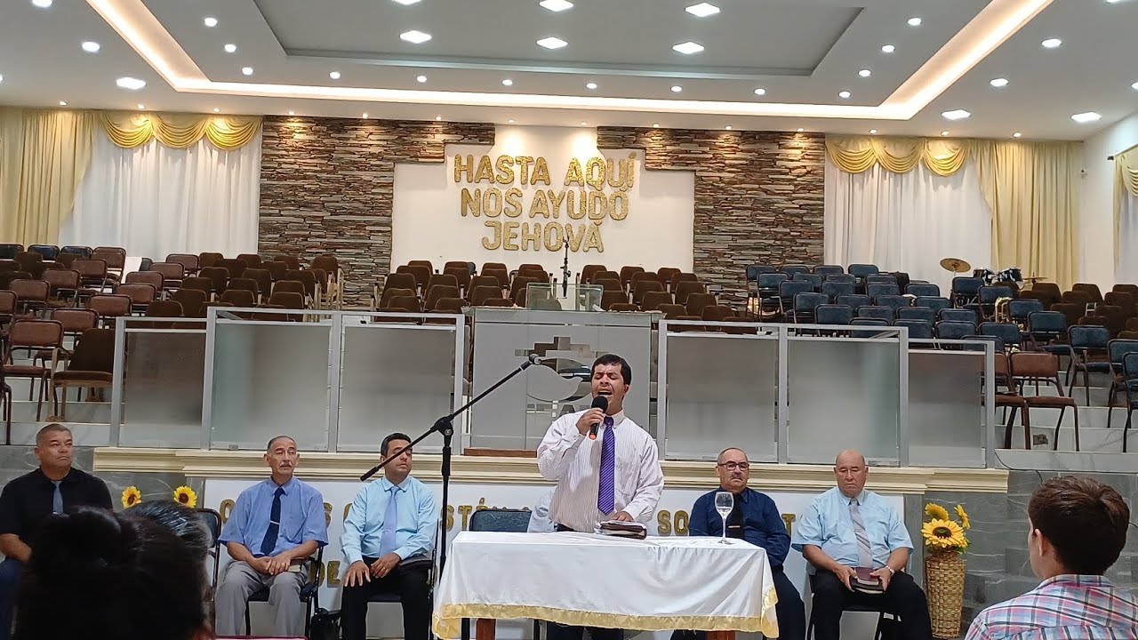 Joven Jose Brites vigilia congregacional IEAD Pilar 