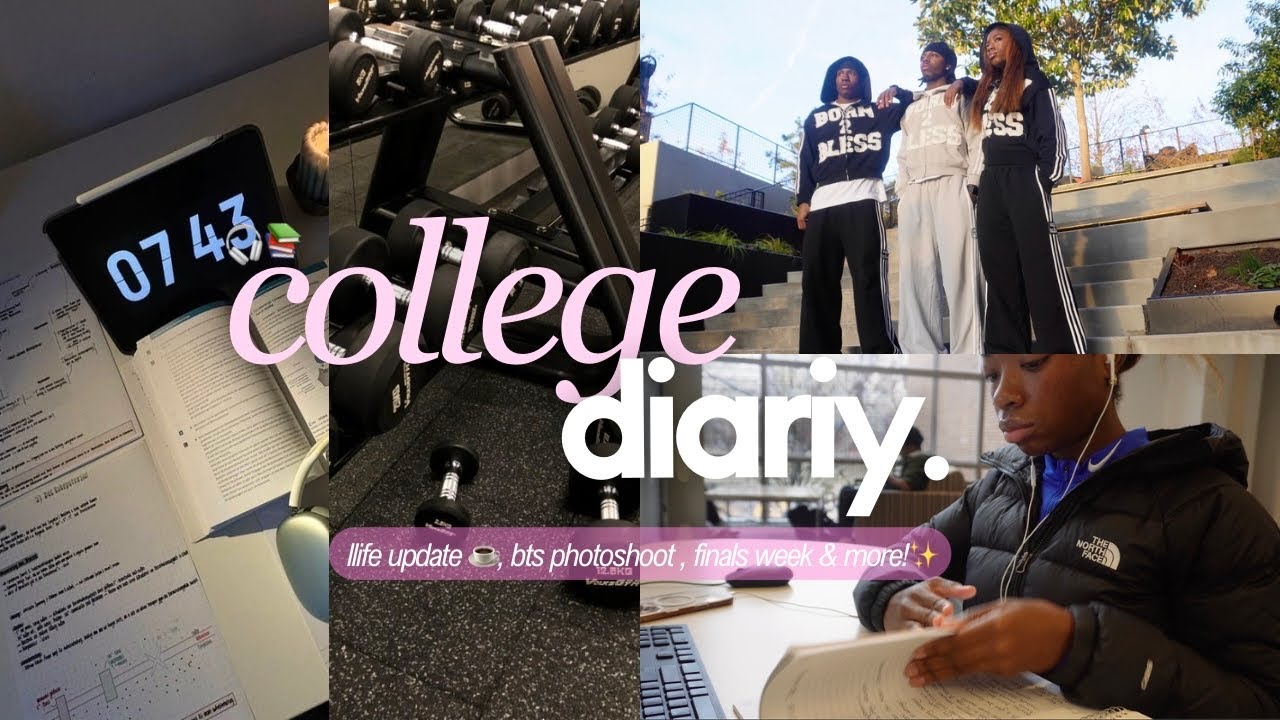 Finals Week📚+The REALiTEA of Being CHRISTIAN in College + Christian Clothing brand PHOTOSHOOT BTS