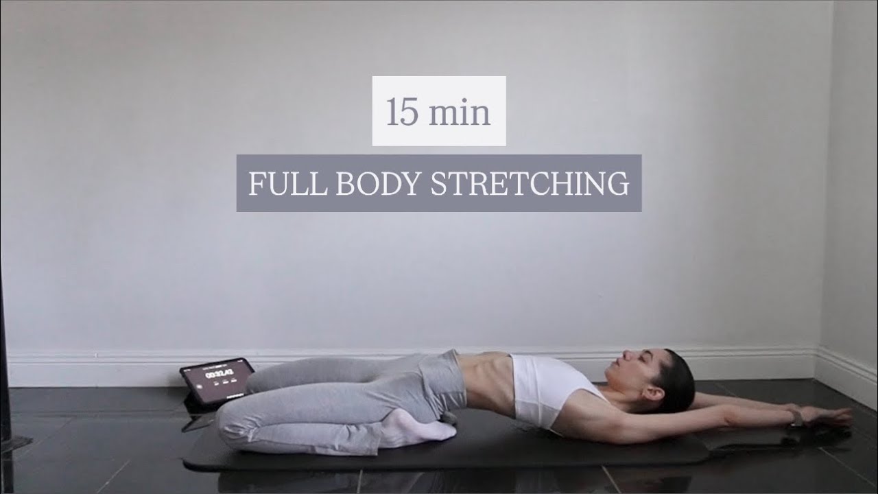 15 MIN full body stretching | no equipment 