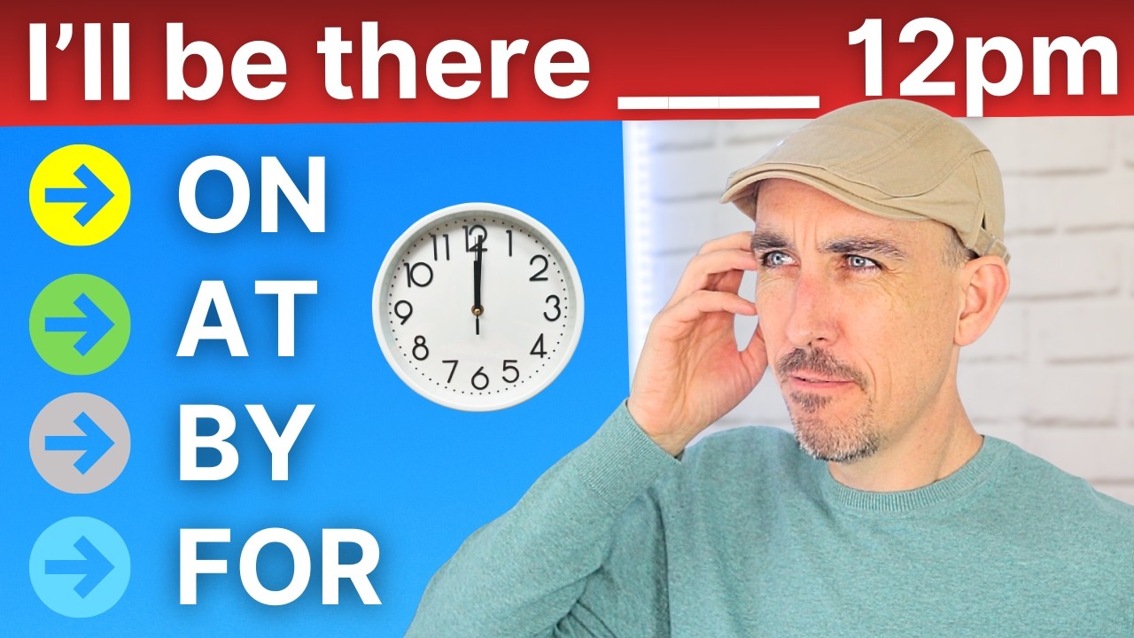 🔥 EXPLAINED! All Prepositions of Time in English (Intermediate and Advanced)