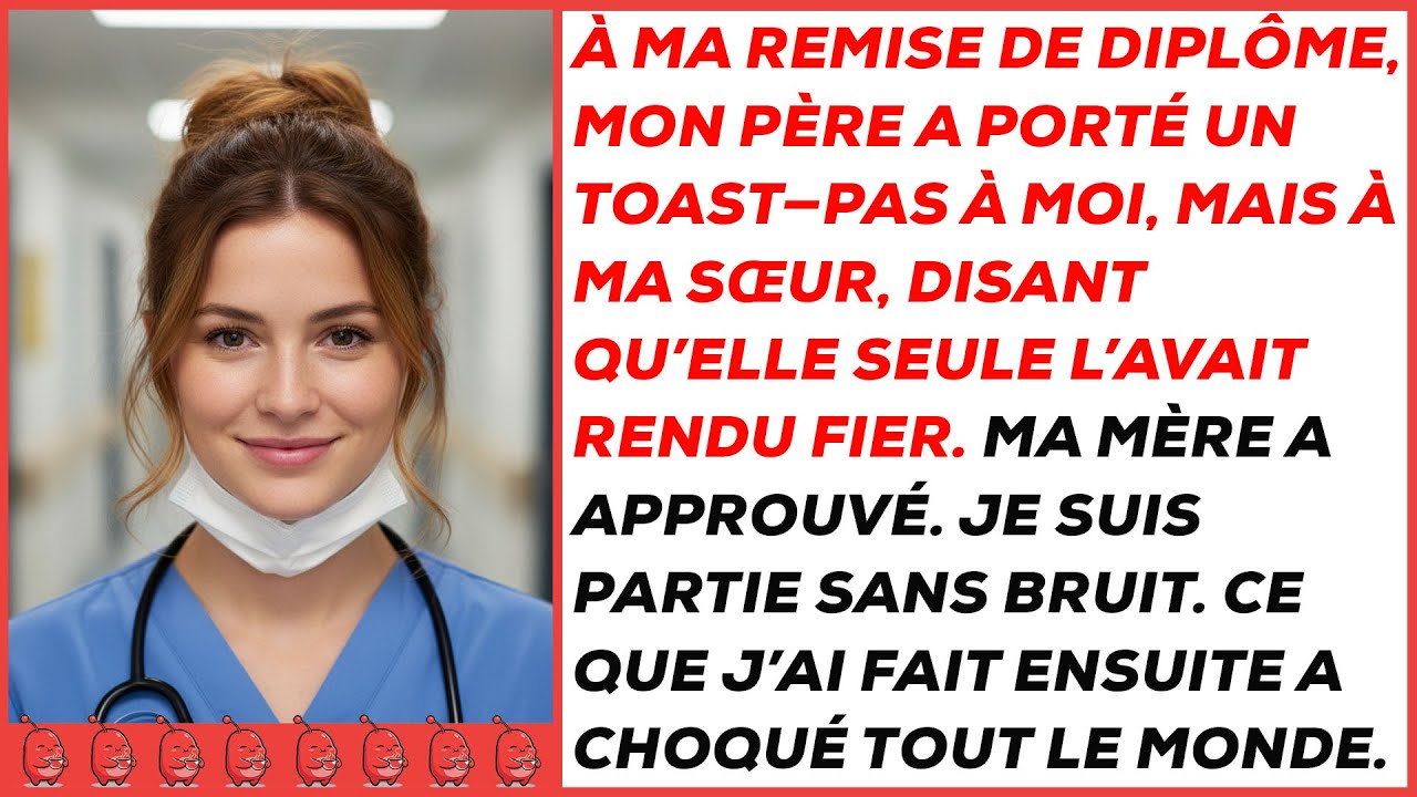 À ma remise de diplôme, mes parents ont célébré ma sœur… jusqu’à ce que la vérité éclate.