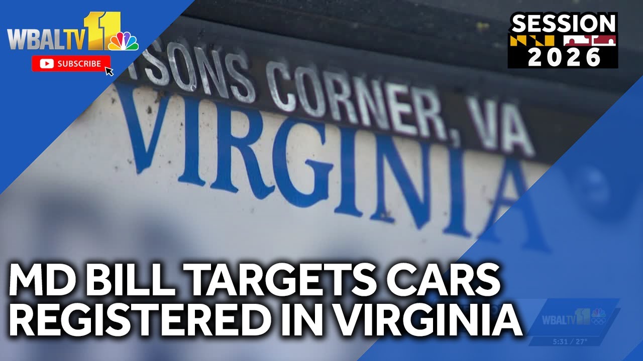 Maryland bill targets vehicles registered in Virginia