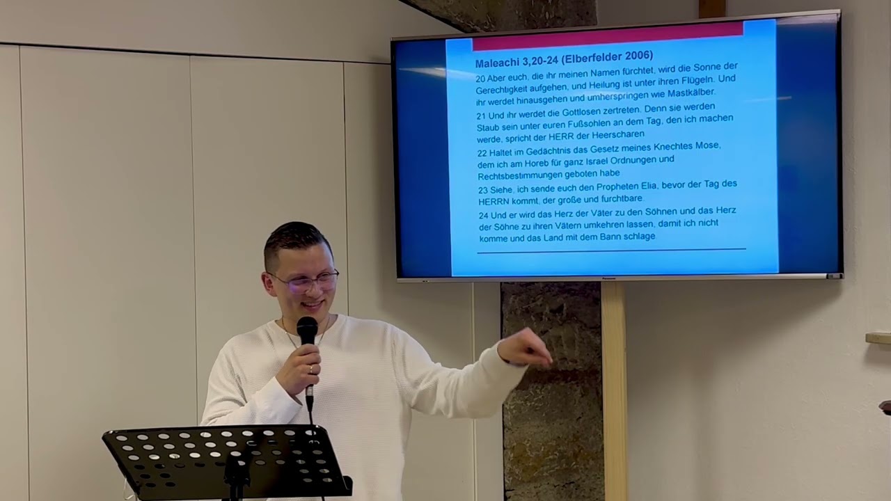 Gottesdienst - Wie können wir in dunklen Zeiten bestehen? - Predigt mit Julian Taubert