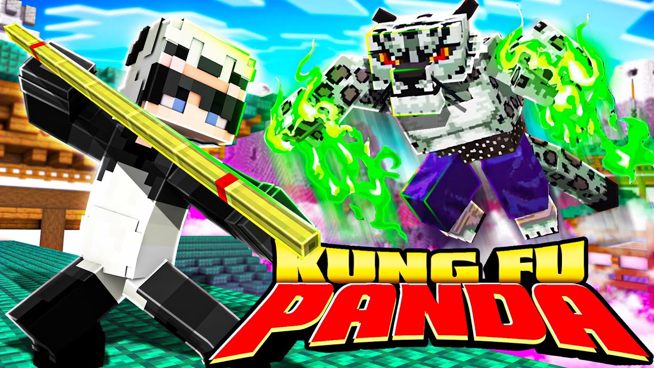 Ich habe KUNG FU PANDA in MINECRAFT gespielt...